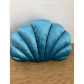 Simulation Shell Pillow Cushion Doll Nap Pillow (Option: Royal blue-L)